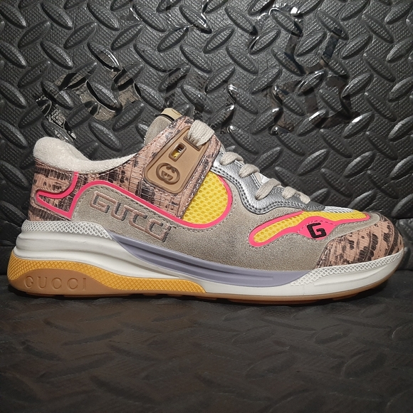 Gucci Wmns Ultrapace 'Pink Tejus Printed' 592348 1LH20 5761 - Picture 2 of 12